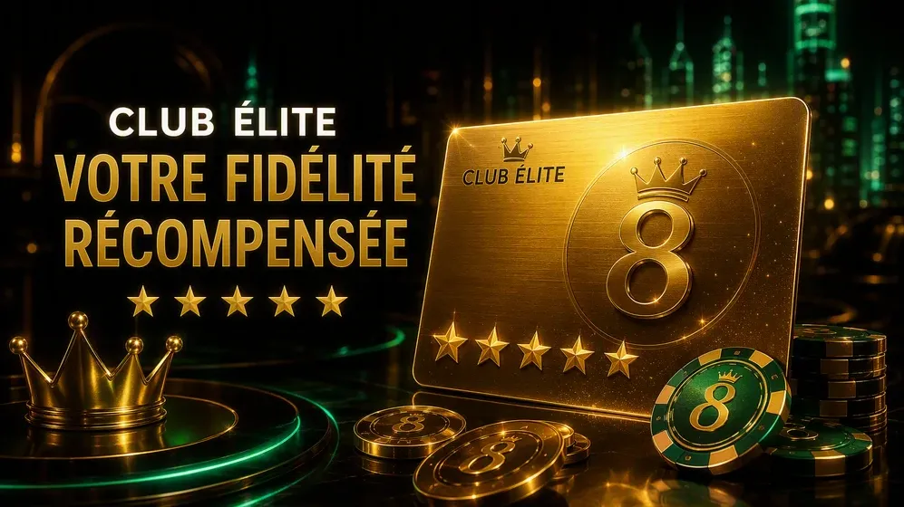 Carte de fidélité dorée avec étoiles brillantes