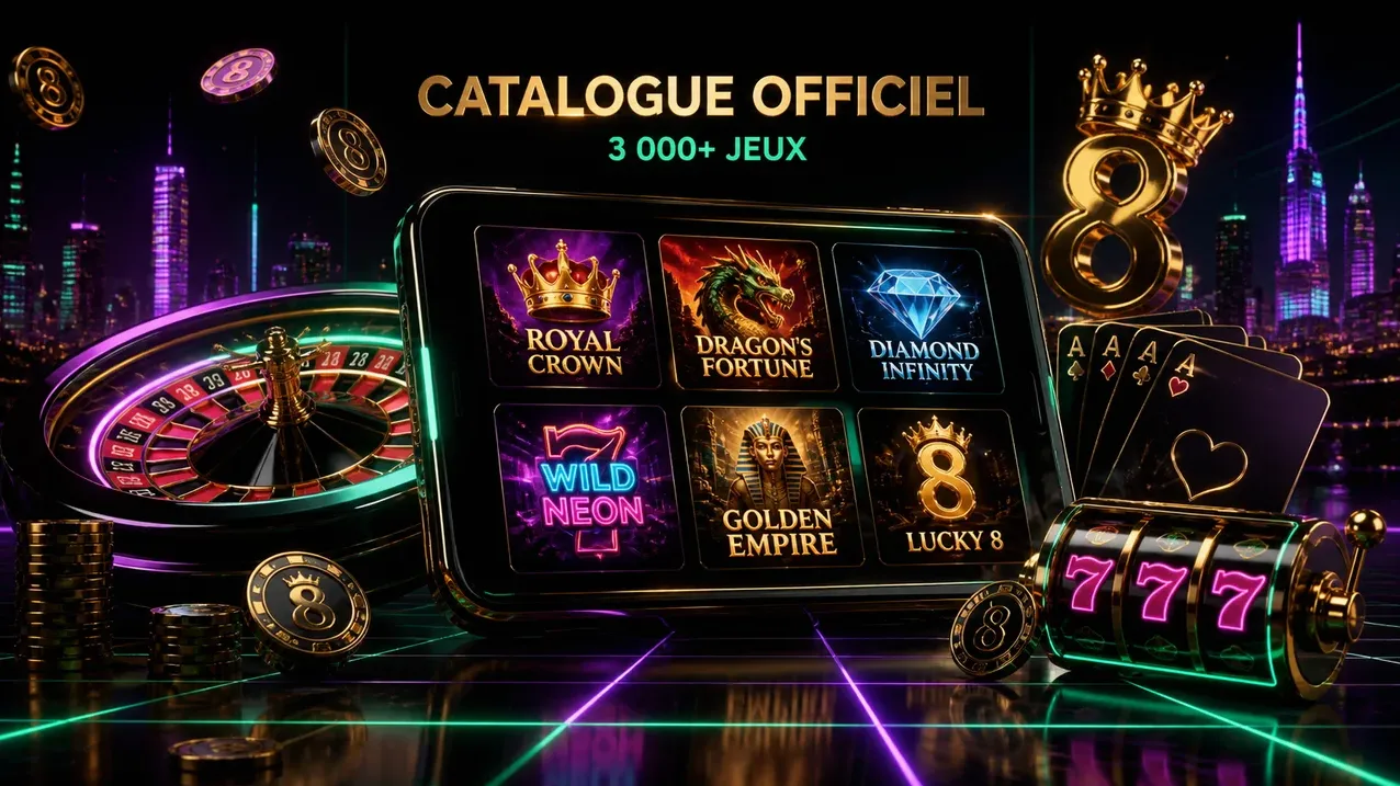 Lucky8 Casino Jeux : Plus de 3 000 Titres de Machines à Sous, Live et Tables